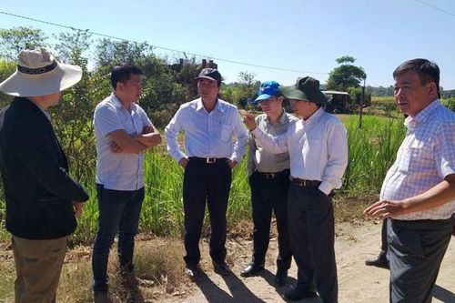 Phó Chủ tịch UBND tỉnh Lâm Đồng Phạm S kiểm tra công tác phòng, chống hạn tại Đạ Tẻh
