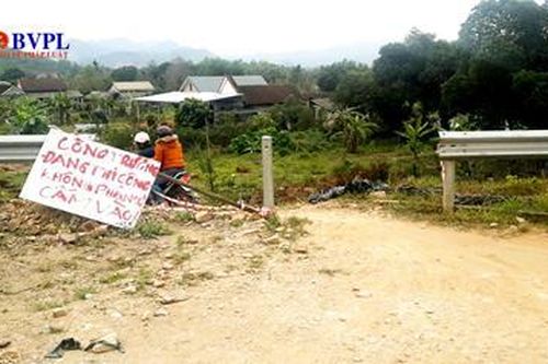 Ngăn chặn người dân tự ý phá hàng rào bảo vệ tuyến cao tốc La Sơn - Túy Loan đầu tư 11.500 tỉ đồng
