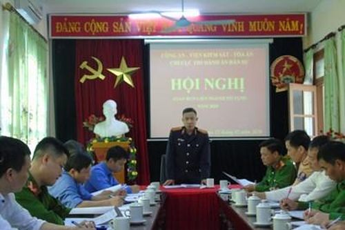 VKSND huyện Mường Tè: Tổ chức giao ban liên ngành tố tụng