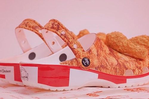 KFC ra mắt mẫu dép quái đản in hình gà rán