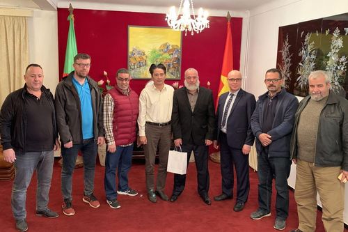 Gặp mặt đại diện liên đoàn và môn phái võ cổ truyền Việt Nam tại Algeria