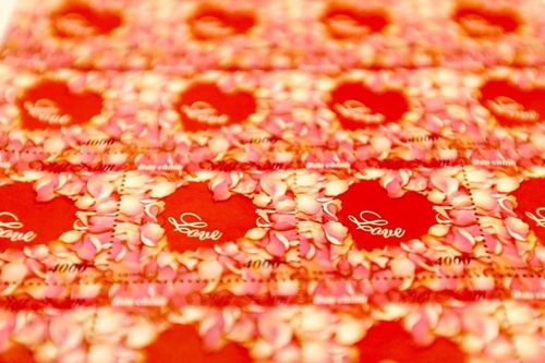 Thú vị bộ 'Tem tình yêu' phát hành đúng ngày Valentine