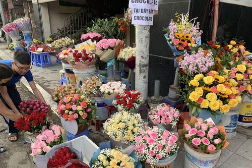 Không khí ngày Valentine kém sôi động tại Hà Nội