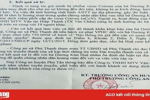 Tung tin giả bị nhiễm Covid-19 để trốn nợ