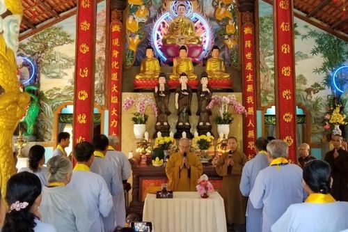 Tiền Giang : Khai mạc khóa tu đầu năm tại chùa Kim Thiền
