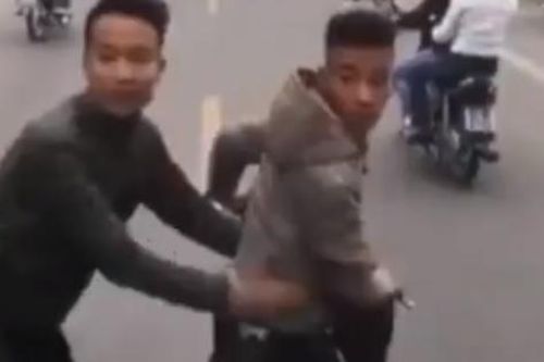 Hé lộ danh tính nhóm thanh niên chặn đầu xe ô tô chở tân binh nhập ngũ ở Hải Dương