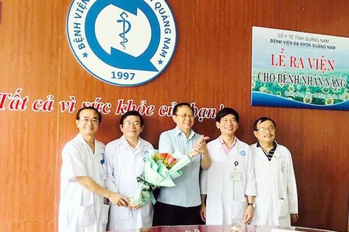 Quảng Nam - cứu sống một bệnh nhân bị ngưng tim, ngưng thở