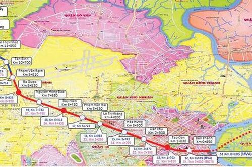 Đến 30-6 phải hoàn thành công tác đền bù giải phóng mặt bằng tuyến Metro Bến Thành - Tham Lương
