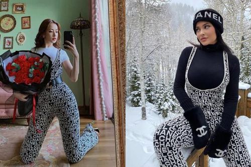 Chi Pu diện Chanel jumpsuit đắt đỏ 'đụng độ' với Kylie Jenner