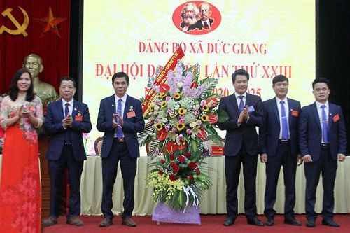 Huyện Hoài Đức tổ chức thành công đại hội điểm tại Đảng bộ xã Đức Giang