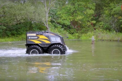Cận cảnh Sherp ATV - Mẫu xe kỳ dị có thể chinh phục mọi địa hình
