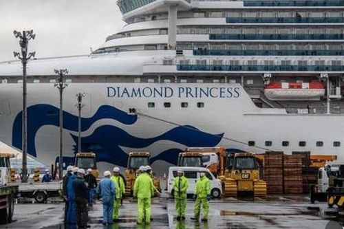 Số người nhiễm bệnh trên du thuyền Diamond Princess tăng đến 355