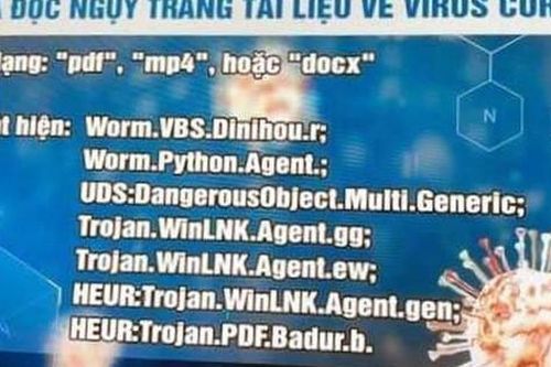 Hà Nội: Công an cảnh báo mã độc 'núp bóng' tài liệu về COVID-19