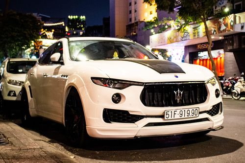 Maserati Levante độ thân rộng Novitec độc nhất Việt Nam