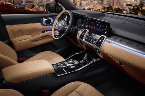Đã có ảnh nội thất chính thức của Kia Sorento 2021