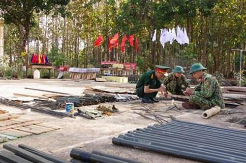 Chuẩn bị tốt mọi mặt để huấn luyện chiến sĩ mới