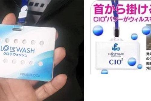 Thẻ chống virus Covid-19: Chiêu trò lừa đảo!