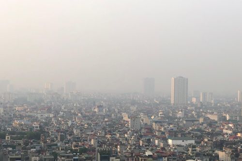 Chất lượng không khí Hà Nội ngày 18/2 ở mức trung bình và kém