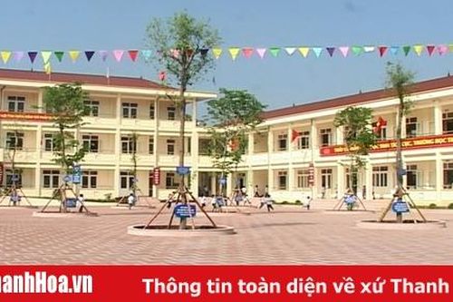 Cấp bằng công nhận cho 23 trường đạt chuẩn quốc gia năm 2020