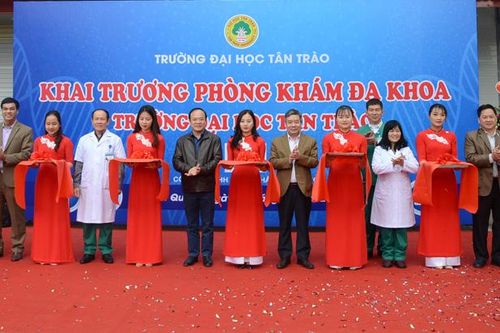 Khai trương Phòng khám Đa khoa trường Đại học Tân Trào