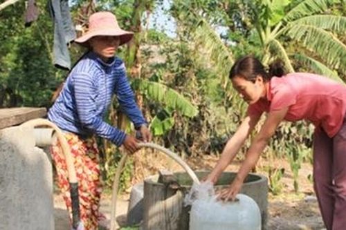 Nhiều giải pháp đảm bảo nước sạch sinh hoạt trong mùa khô