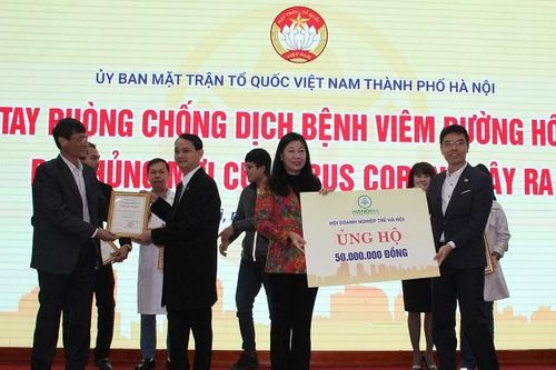 Doanh nghiệp trẻ Hà Nội chung tay, đẩy lùi dịch bệnh Covid-19