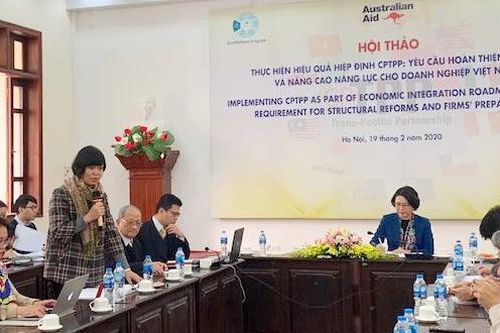 Hiệu quả Hiệp định CPTPP phụ thuộc vào năng lực thể chế và khả năng thích ứng của DN