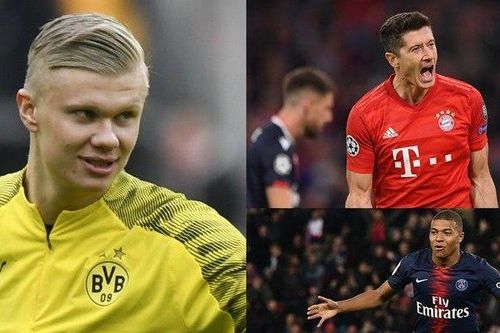 Cuộc đua 'Vua phá lưới' Champions League 2019/2020: Haaland dẫn đầu