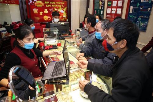 Giá vàng trong nước tăng 420.000 đồng/lượng