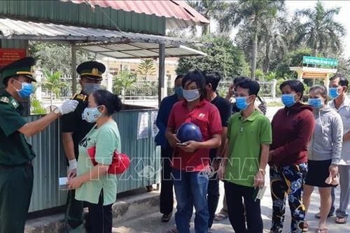 Long An kiểm soát chặt chẽ người qua lại biên giới