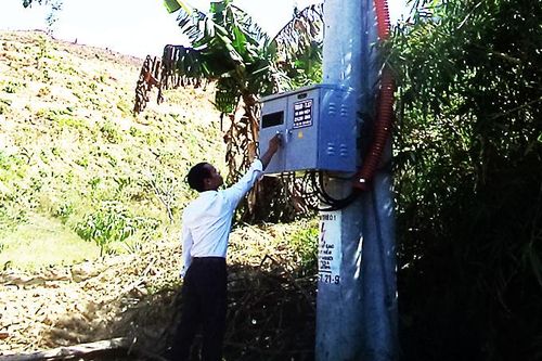 Phát huy hiệu quả hệ thống điện vùng lõm