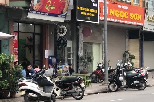 Nhiều vi phạm trật tự đô thị trong phố Trung Phụng