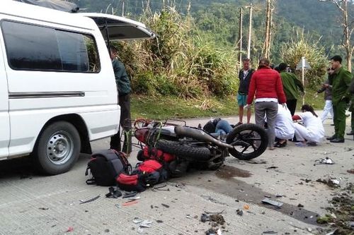 Tai nạn trên đèo Lò Xo, hai du khách tử vong
