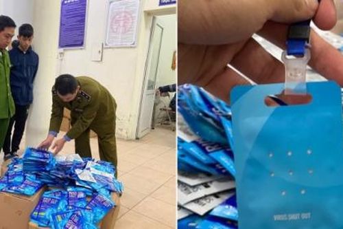 Tạm giữ 300 sản phẩm 'thẻ đeo diệt virus Corona'