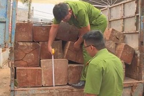 Bị bắt gỗ lậu còn gọi thêm người đánh trọng thương 2 cán bộ