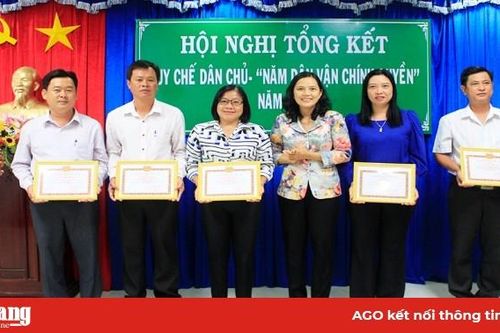 Long Xuyên: Tổng kết Quy chế dân chủ - 'Năm dân vận chính quyền' 2019