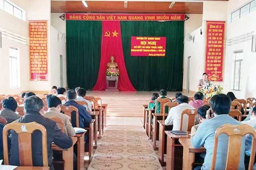 Mang Yang: Sơ kết 3 năm thực hiện Nghị quyết Trung ương 4