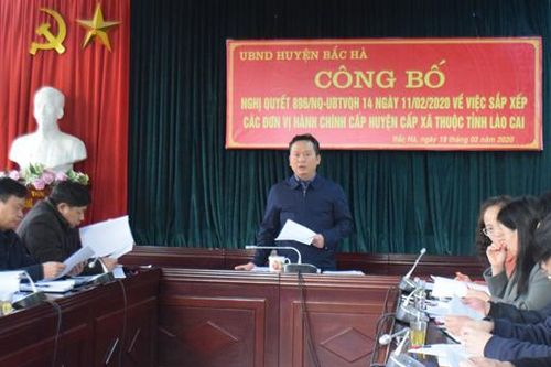 Bắc Hà sẽ có 19 đơn vị hành chính cấp xã sau sáp nhập