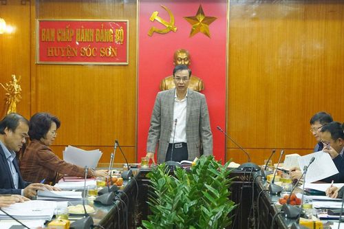 Huyện Sóc Sơn bảo đảm hoàn thành đại hội cấp cơ sở trước ngày 30-6