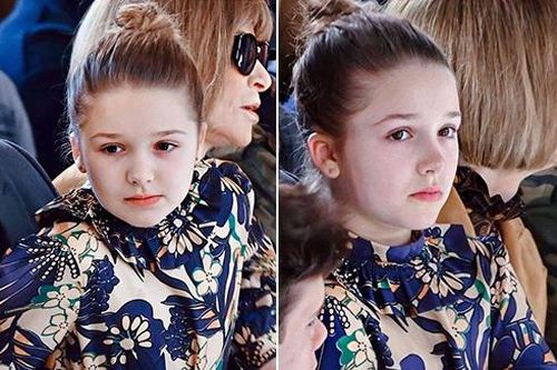 Nhan sắc 'gây bão' mạng xã hội của 'công chúa nhỏ' Harper Beckham