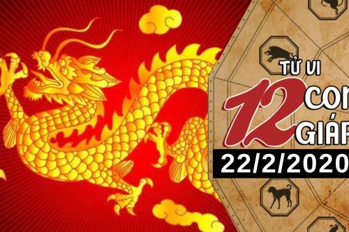 Tử vi thứ 7 ngày 22/2/2020 của 12 con giáp: Thìn cẩn trọng về lời nói, Mão nên chú ý sức khỏe