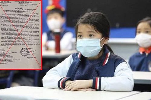 Công văn Sở GD&ĐT Thái Bình cho học sinh nghỉ học đến hết tháng 3/2020 là giả mạo