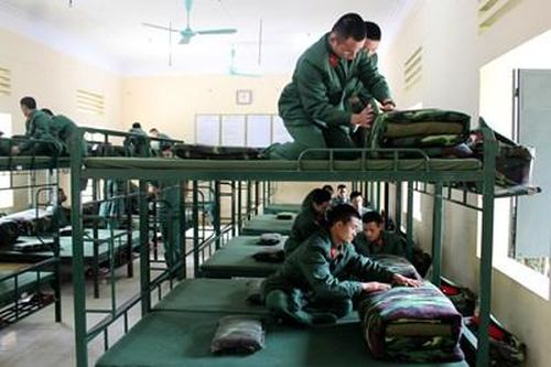 Tạo tâm thế cho chiến sĩ mới