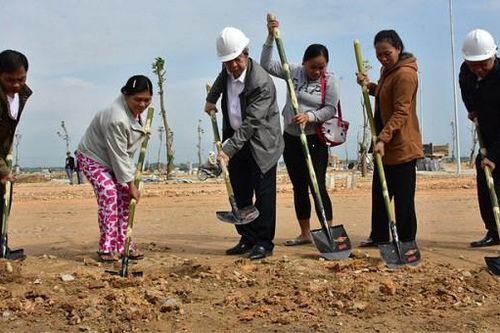 Khởi công xây dựng 25 nhà ở cho hộ nghèo thuộc đề án di dời dân ra khỏi khu vực I Kinh thành Huế