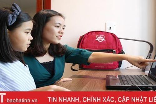 Học sinh iSchool Hà Tĩnh hào hứng học online khi phải ở nhà vì phòng dịch