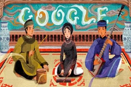 Ca trù Việt Nam được thay thế làm biểu tượng Google
