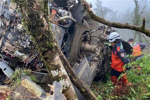 'Diều hâu đen' UH-60 chở tư lệnh Đài Loan rơi vì sương mù