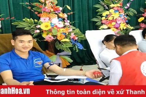 Huyện Quảng Xương tổ chức hiến máu tình nguyện