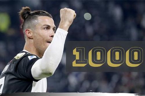 Ronaldo xô đổ nhiều kỷ lục trong ngày cán mốc 1.000 trận đấu