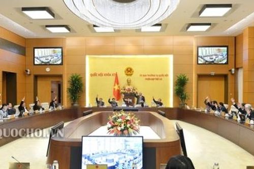Nghị quyết của UBTV Quốc hội về việc sắp xếp đơn vị hành chính tại 6 tỉnh, thành phố